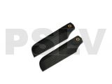 313500 CF Tail Rotor Blade Set 77mm